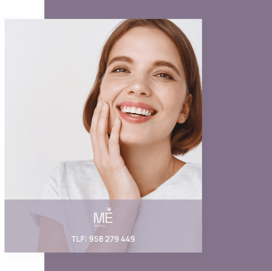 banner para blaqueamiento dental de móvil
