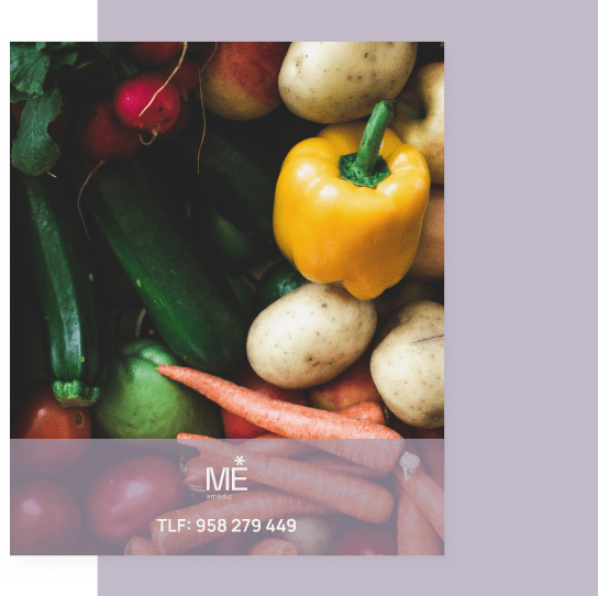 banner para nutrición de móvil